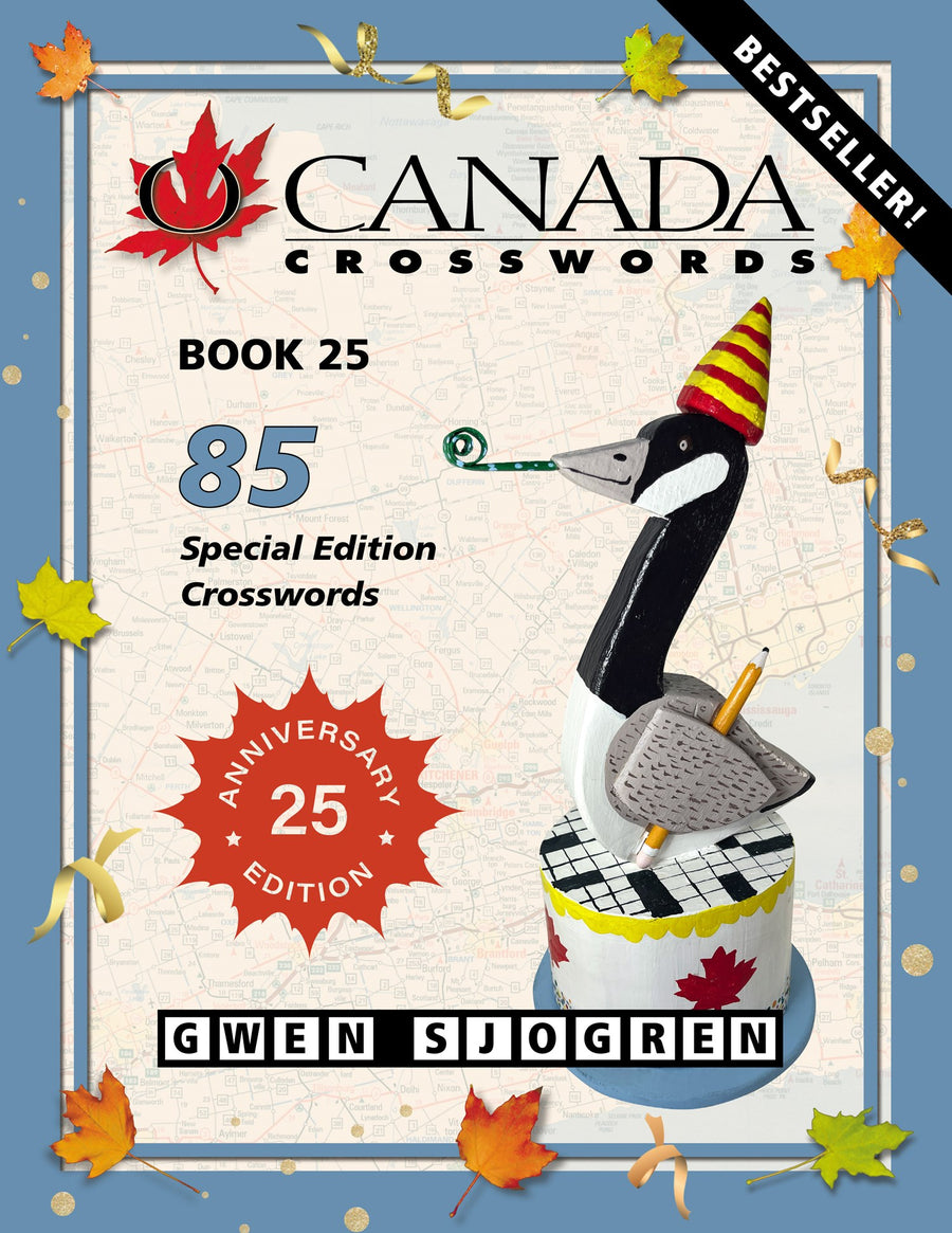 O Canada Crosswords Book 25