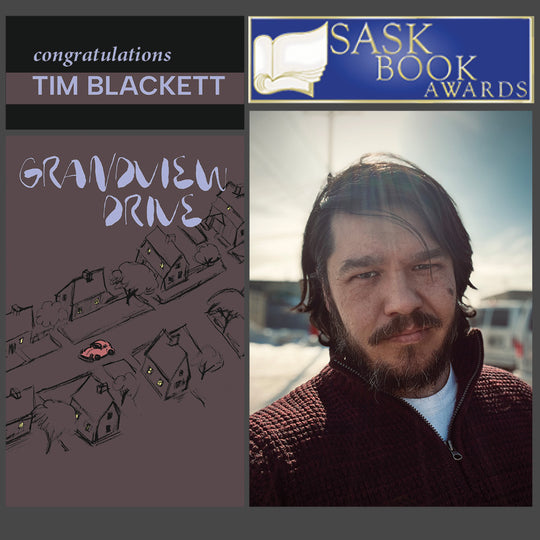Tim Blackett shortlisted for Two Saskatchewan Book Awards